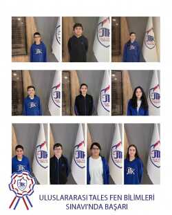 Uluslararası Tales Fen Bilimleri Sınavında Başarı