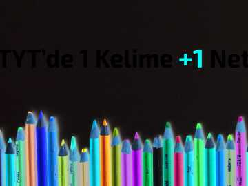 TYT'de 1 Kelime +1 Net