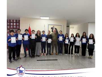 Uluslararası Urfodu Fen Bilimleri Başarı Diploması
