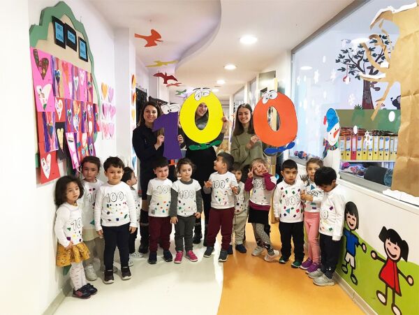 Okulumuzda 100. Gün Partisi