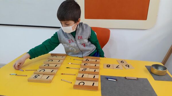 MONTESSORİ MATEMATİK: SEGUİN TABLASI