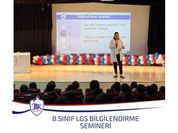 8.Sınıf LGS Bilgilendirme Semineri