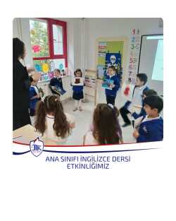 Anasınıfı İngilizce Dersi Etkinliğimiz