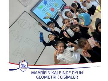 Maarifin Kalbinde Oyun Geometrik Cisimler