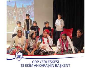 Gop Yerleşkesi Ankara'nın Başkent Oluşu Töreni
