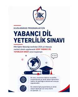 Yabancı Dil Yeterlilik Sınavı