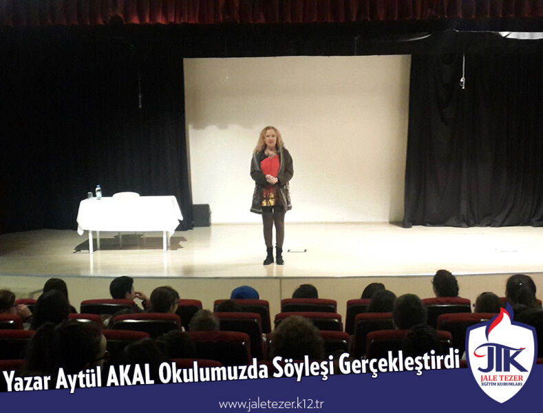 Yazar Aytül AKAL Okulumuzda Söyleşi Gerçekleştirdi 1