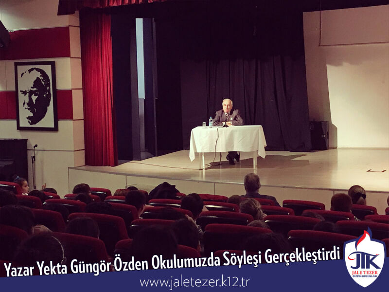 Yazar Yekta Güngör Özden Okulumuzda Söyleşi Gerçekleştirdi 2