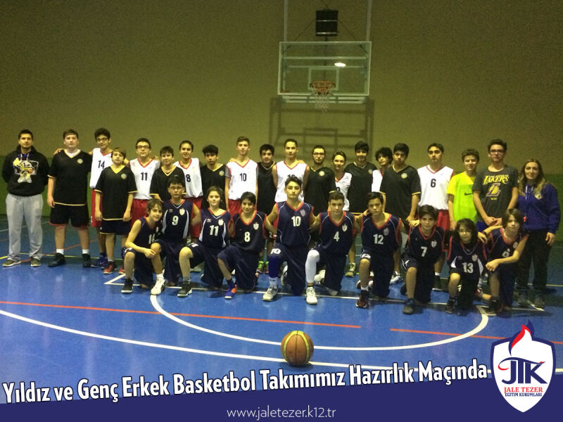 Yıldız ve Genç Erkek Basketbol Takımımız Hazırlık Maçında 2